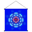 Tenture du mandala de l'Ange de la Constance (45x45 cm)