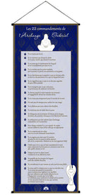 Tenture des 22 Commandements De L’archange Gabriel
