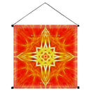 Tenture du mandala de l'Ange de la Chance