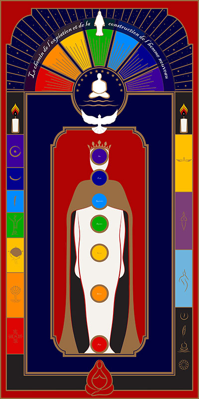 Le tapis Expiation/Reconstruction 3 x 2 mètres