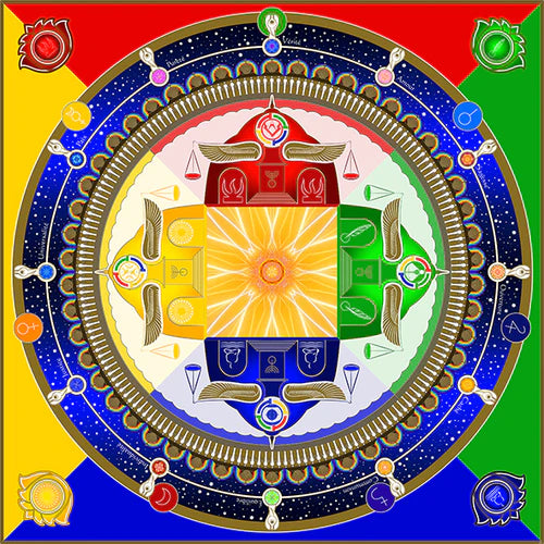 Tapis de prière essénien - Ange de l'Idéal