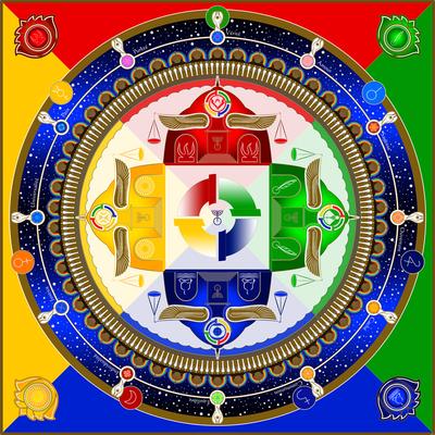 Tapis de prière esséniens 90 cm