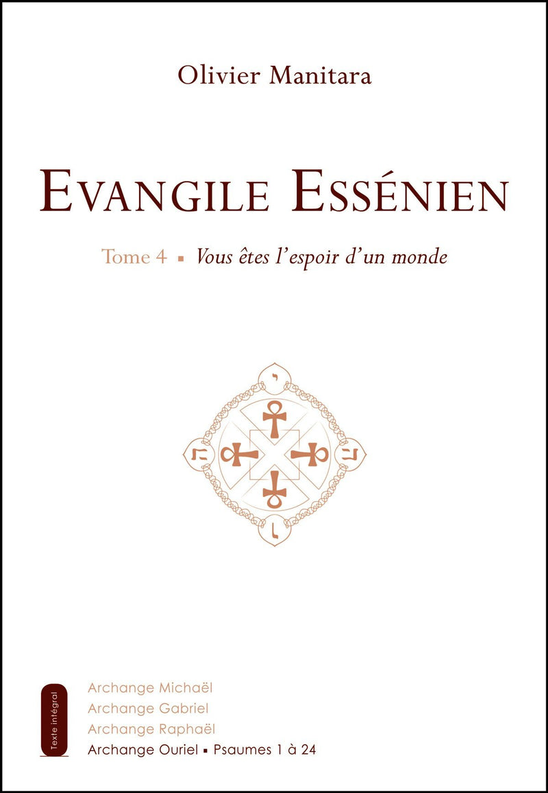 Tome 04 - VOUS ÊTES L'ESPOIR D'UN MONDE - Evangile Essénien - Archange Ouriel